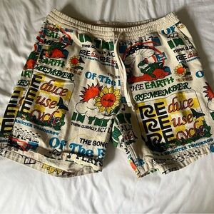 Vans Multicolor Graphic Men's Athletic Shorts